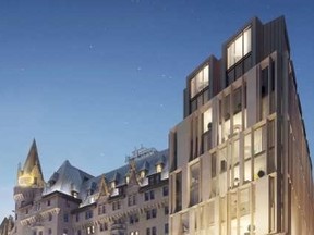 Proposed expansion for the Château Laurier