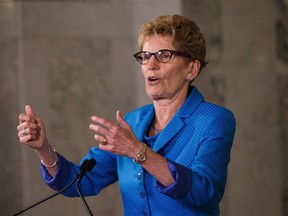 Ontario Premier Kathleen Wynne