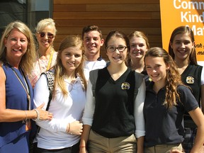 A number of St. Joe's students and staff attended the opening last week of the new Women's Place on Princess Avenue.