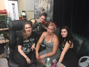 Supplied photo 
Beaver Slap is a Barrie-based female punk band slated to play Sudbury's Asylum at 19 Regent St. on Friday night.