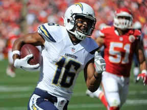 If Chargers wide receiver Tyrell Williams is still available on your wavier wire, pick him up. (AP)