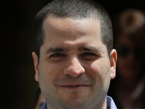 GIlberto Valle leaves Manhattan federal court in New York on Tuesday, July 1, 2014.  (AP Photo/Seth Wenig)