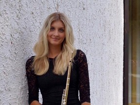 Rachel Tormann, 18, of Kingston has earned a full scholarship on the flute at Jacob School of Music in Indiana University. (Supplied photo)