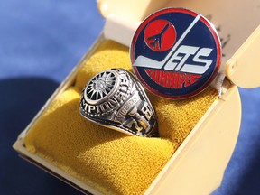 A rare Jets' WHA championship ring for sale