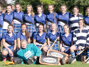 The Goderich District Collegiate Institute (GDCI) Varsity Girls Field Hockey Team kicked off their 2016 season Sept. 14 with two impressive wins against Kitchener's St. Mary’s High School and St. Anne’s Catholic Secondary School in Clinton. (Darryl Coote/Goderich Signal Star)