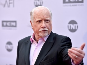 Actor Richard Dreyfuss arrives at American Film Institute's 44th Life Achievement Award Gala Tribute to John Williams at Dolby Theatre on June 9, 2016 in Hollywood. (Photo by Alberto E. Rodriguez/Getty Images for Turner)
