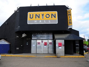 Exterior of Union Hall in Edmonton, May 30, 2014. FILE PHOTO