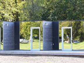 The public washrooms next to the Lyric Theatre in Assiniboine Park in Winnipeg, Man. are seen Tuesday September 20, 2016. The washrooms are among the top five finalists for the 2016 Best Canadian Washroom.