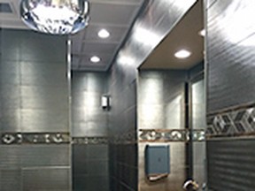 The Whitecourt Esso Super Station is one of five finalists for the 2016 Canada's Best Restroom Contest for its luxuriously decorated loos.