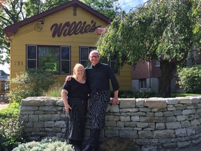 Chef Gail Rains and owner Ian Kennard of Willie?s Cafe, which closed Oct. 29, 2016.  (Free Press file photo)