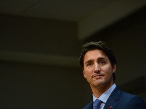 Prime Minister Justin Trudeau holds a press conference at the 71st Session of the UN General Assembly at the United Nations headquarters in New York on Tuesday, Sept. 20, 2016. THE CANADIAN PRESS/Sean Kilpatrick