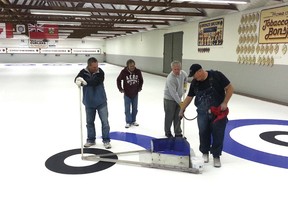 Ice making at the Tillsonburg Curling Club. (CONTRIBUTED PHOTO)