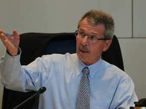 City of Edmonton city councillor Bryan Anderson at a city council meeting. FILE PHOTO