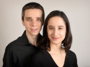 Submitted photo by Bob House
Organists and choirmasters Francine Nguyen-Savaria and Matthieu Latreille  will present a meditative concert at St. Thomas Anglican Church this February.