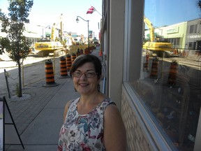 Ernst Kuglin/The Intelligencer
Angela Wildish, owner of Vivacious women’s clothing store in downtown Trenton, said merchants, Trenton DBIA and the city have been proactive in helping the business community make it through the multi-million dollar infrastructure project on Dundas Street West.