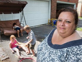 Heaven Stewart had all her toys stolen from a home daycare she runs in conjunction with her neighbour. Someone put an ad on kijiji over the weekend telling people to help themselves because the daycare was closing. WAYNE CUDDINGTON / POSTMEDIA