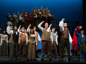 The all high-school production of Les Miserables is set for a 12-performance run at The Grand Theatre. (CRAIG GLOVER, The London Free Press)