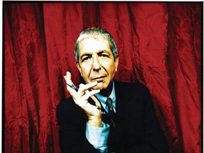 Leonard Cohen. (Postmedia Network files)