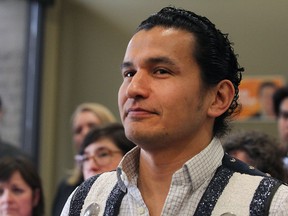 Wab Kinew has gained the backing of the major unions in his leadership bid. (KEVIN KING/WINNIPEG SUN FILE PHOTO)