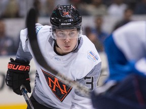 Team North America's Auston Matthews against Finland in Toronto on Sept. 18, 2016. (Craig Robertson/Toronto Sun/Postmedia Network)