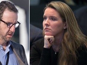 Gerald Butts and Katie Telford. (THE CANADIAN PRESS FILE PHOTOS)