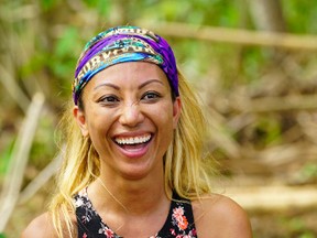 Rachel Ako on SURVIVOR: Millennials vs. Gen. X (Photo: Monty Brinton/CBS Entertainment)