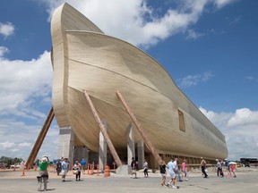 A Chinese businessman wants to build a biblical theme park in southern Saskatchewan with a massive replica of Noah’s ark complete with animal reproductions and a digital experience of the life of Jesus.