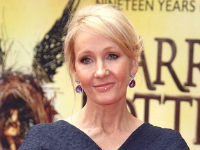 Harry Potter author J.K. Rowling has clarified that slain Ohio gorilla, Harambe, is not a part of her fictional universe. (WENN.com)