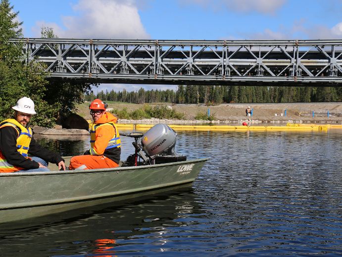 Heat not oil spill killed fish near Gogama CN Sudbury Star