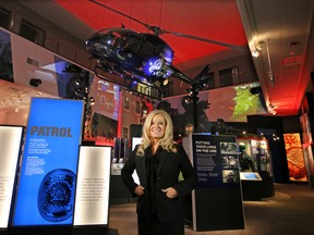 Tara Robinson, executive director of YouthLink, stands in the newly opened YouthLink Calgary Police Interpretive Centre in northeast Calgary on Thursday September 24, 2015. Gavin Young/Postmedia