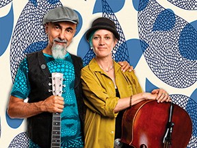 Supplied photo 
Jennis brings together award-winning Sudbury native, Guelph-based Dennis Gaumond’s decades of experience writing and performing original blues and folk tunes with the diversity of veteran Toronto indie-scene multi-instrumentalist, Jen Gillmor.