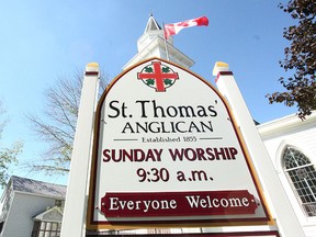 St. Thomas Anglican Church in Seaforth.(Shaun Gregory/Huron Expositor)