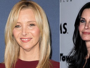 Lisa Kudrow and Courteney Cox nail Friends trivia. (WENN.com)