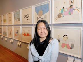 Inuit artist Annie Pootoogook won the $50,000 Sobey Art award in 2006.