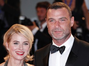 Naomi Watts and Liev Schreiber attend the premiere of 'The Bleeder' during the 73rd Venice Film Festival at Sala Grande on September 2, 2016 in Venice, Italy. (Photo by Andreas Rentz/Getty Images)