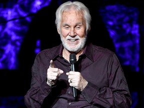 Kenny Rogers performs onstage during his final world tour "The Gambler's Last Deal" at the Civic Arts Plaza on June 30, 2016 in Thousand Oaks, Calif.  (Photo by Kevin Winter/Getty Images)