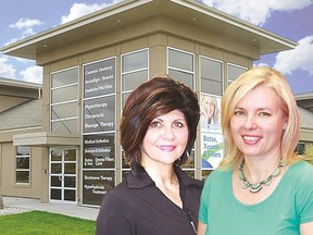 Dr. Maria Tetelbaum, M.D. [ right ] Susan Patrick-Toth - Coordinator [ left ]