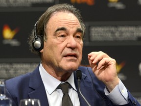 Oliver Stone at the 64th San Sebastian Film Festival - 'Snowden' - press conference  in San Sebastian, Spain on Sept. 22. 2016 Credit: Clemens Niehaus/Future Image/WENN.com