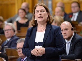 Health Minister Jane Philpott answers a question during Question Period in the House of Commons last week. (THE CANADIAN PRESS/Adrian Wyld)