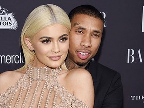 Rapper Tyga and Kylie Jenner have been tapped to front Alexander Wang’s new 
campaign. (Dimitrios Kambouris/Getty Images for Harper's Bazaar)