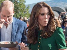 Prince William, Duke of Cambridge and Catherine, Duchess of Cambridge attend a Taste of British Columbia community event at Mission Hill Winery on September 27, 2016 in Kelowna, Canada. Prince William, Duke of Cambridge, Catherine, Duchess of Cambridge, Prince George and Princess Charlotte are visiting Canada as part of an eight day visit to the (Arthur Edwards - WPA Pool/Getty Images)