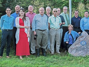 Members of the Rotary Club of Chatham Sunrise. The club meets every Tuesday and works on community projects individually, and global initiatives with other Rotary clubs around the world.