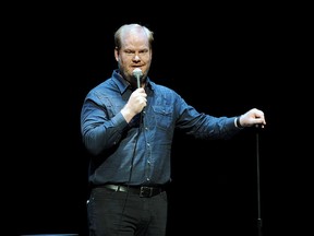 Jim Gaffigan attends An Amazing Night Of Comedy: A David Lynch Foundation Benefit For Veterans With PTSD on April 30, 2016 in New York City. (Photo by Craig Barritt/Getty Images for David Lynch Foundation)