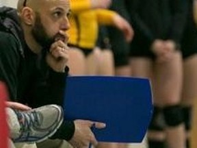 Michael Margarit has stepped down from his position as assistant coach with the Cambrian women's volleyball team.
