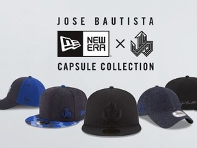 Jose Bautista's New Era hat collection