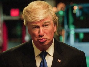 Alec Baldwin will play the next Donald Trump on Saturday Night Live, taking over duties from Darrell Hammond. (Screen shot)