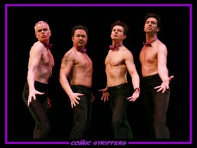 Submitted photo
Funnyman Roman Danylo (second from right) brings his improv show the Comic Strippers to The Empire Theatre on Saturday, Oct. 1.