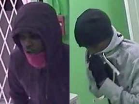 Ottawa police are looking for two suspects after a marijuana dispensary was robbed on Rideau Street.