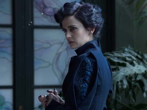 Eva Green portrays Miss Peregrine, who oversees a magical place that is threatened by powerful enemies. (Courtesy of Jay Maidment)