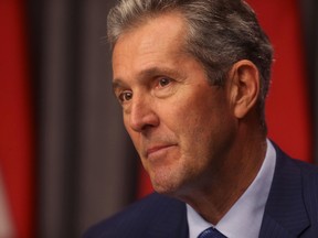 Projections show Premier Brian Pallister's government is planning to bring in a deficit even larger than the one delivered this past year by the former NDP government. (FILE PHOTO)